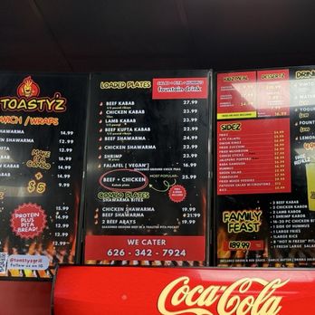 Toastyz Mediterranean Grill - Mediterranean Near Me - Glendora, California