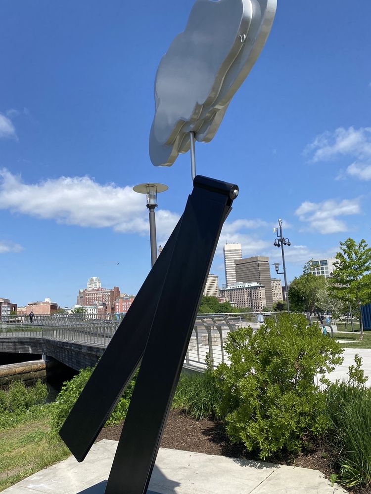 Head in the Clouds and Feet on the Ground Sculpture