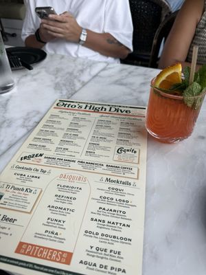 Menu photo 1 Otto’s High Dive Orlando, FL Menu photo 1 Otto’s High Dive Orlando, FL