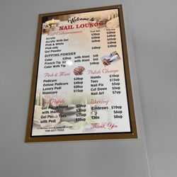 Nail Lounge - Prices