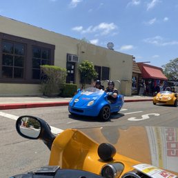 It would be better and safer in a less trafficky area. I actually stress hitting one of them when I drive in Old Town. It would be better and safer in a less trafficky area. I actually stress hitting one of them when I drive in Old Town.
