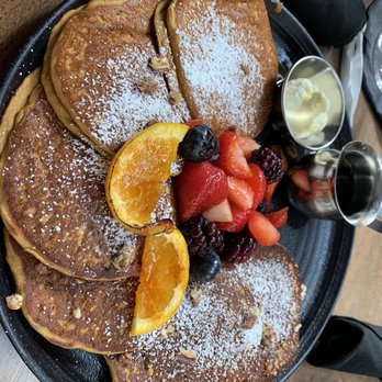 GRANVILLE - Pumpkin Chai Hotcakes - New American Near Me - Studio City, California GRANVILLE - Pumpkin Chai Hotcakes - New American Near Me - Studio City, California