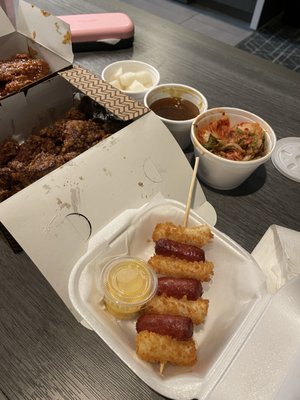 CM Korean Fried Chicken & Ssong’s Hot Dog by null