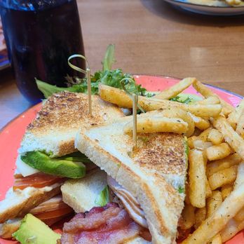 Carnegie Diner & Cafe - Triple Decker with turkey, bacon, and avocado - Diners Near Me - New York, New York Carnegie Diner & Cafe - Triple Decker with turkey, bacon, and avocado - Diners Near Me - New York, New York