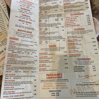 Parrando's Tex-Mex Grill - Menu as of 10/2020 - Tex-Mex Near Me - Ashburn, Virginia Parrando's Tex-Mex Grill - Menu as of 10/2020 - Tex-Mex Near Me - Ashburn, Virginia