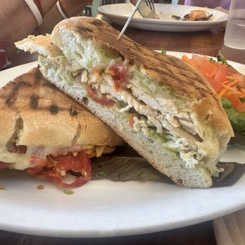 Coral Tree Cafe - Grilled Chicken Panini - Breakfast & Brunch Near Me - Los Angeles, California Coral Tree Cafe - Grilled Chicken Panini - Breakfast & Brunch Near Me - Los Angeles, California