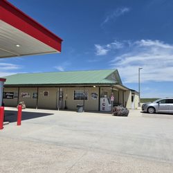 B & J Convenience Store - Cenex fron entrance near gas pumps.