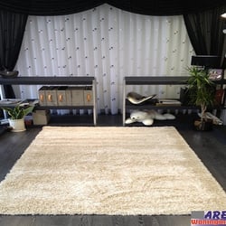 Arena Woninginrichting - Hoogpolig Vloerkleden creme