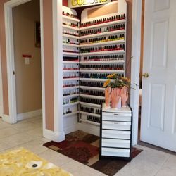 Nail polish area