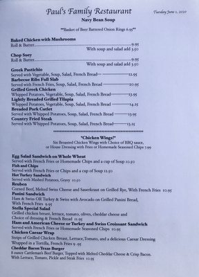 Menu photo 4 Paul's Family Restaurant Elgin, IL Menu photo 4 Paul's Family Restaurant Elgin, IL