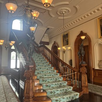 Iolani Palace - Grand Staircase of the palace - Museums Near Me - Honolulu, Hawaii