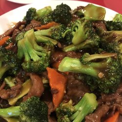Beef and broccoli was delicious. Good amount of Broccoli