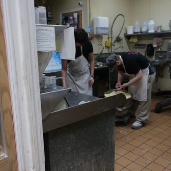Spunky Dunkers Donuts - Working on another fresh batch of donuts and it's a 24/7 operation. - Donuts Near Me - Palatine, Illinois