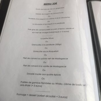 Les 3 Canards - Menu- 8/2019 - French Near Me - Saint-Georges-de-Reneins, 69