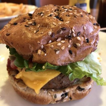 Denny's - The reassembled Beyond burger. This tastes like a beef burger. Thanks Georgie M. - Breakfast & Brunch Near Me - Tallahassee, Florida Denny's - The reassembled Beyond burger. This tastes like a beef burger. Thanks Georgie M. - Breakfast & Brunch Near Me - Tallahassee, Florida