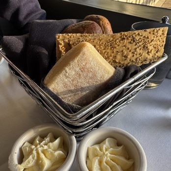 Chart House - Complimentary bread basket and butter - Seafood Near Me - Stateline, Nevada