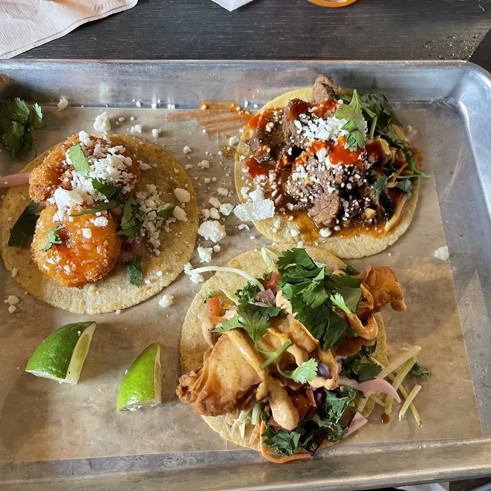 Union Taco - Prito Hipon Taco. Bulgogi Taco Baja Fish Taco. - Tacos Near Me - Norfolk, Virginia Union Taco - Prito Hipon Taco. Bulgogi Taco Baja Fish Taco. - Tacos Near Me - Norfolk, Virginia