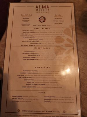 Menu photo 4 Alma Cocina Buckhead Atlanta, GA