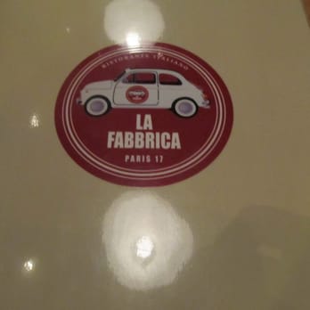 Fabbrica - La Fabbrica - Italian Near Me - Paris, 75