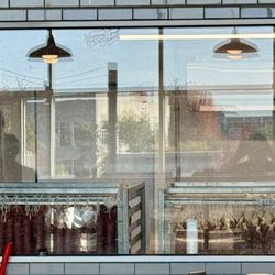The Good Butcher - Hanging/aging area.
