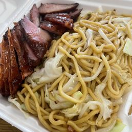 BBQ Pork & Chow Mein