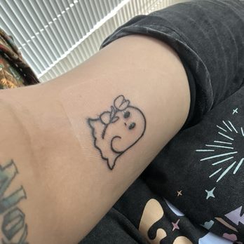The Nova Expansion - Quick little ghost tattoo - Tattoo Near Me - Seattle, Washington The Nova Expansion - Quick little ghost tattoo - Tattoo Near Me - Seattle, Washington