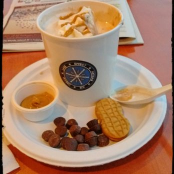 Lake Effect Ice Cream - Peanut butter epiphany hot chocolate. - Ice Cream & Frozen Yogurt Near Me - Lockport, New York Lake Effect Ice Cream - Peanut butter epiphany hot chocolate. - Ice Cream & Frozen Yogurt Near Me - Lockport, New York