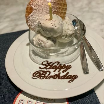 Brezza - Birthday ice cream dessert - Italian Near Me - Las Vegas, Nevada Brezza - Birthday ice cream dessert - Italian Near Me - Las Vegas, Nevada