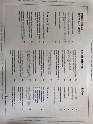 Menu photo 2 Homer Seattle, WA Menu photo 2 Homer Seattle, WA