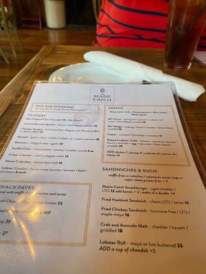 Menu photo 8 The Maine Catch Ogunquit, ME