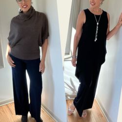 Nan Patrick Knows - Same pants. Two completely different looks. What's in your closet? Closet consults
