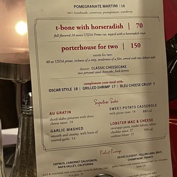 Ruth's Chris Steak House - Happy hour Valentines Day menu - Steakhouses Near Me - Orlando, Florida Ruth's Chris Steak House - Happy hour Valentines Day menu - Steakhouses Near Me - Orlando, Florida