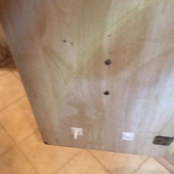 Repipe Specialists -  Bay Area - Took bathroom cabinet door off and when they put it back they put it in upside down and broke off one of hooks - Plumbing Near Me