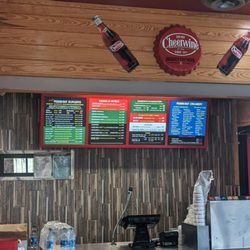 Cook Out - Counter where you order