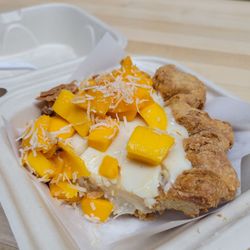 Baking With Ish - Mango Sticky Rice Pie   Ig @josieinflavortown