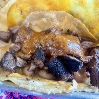 Saucy Chick Indi-Mex Eatery - Skirt steak taco - Indian Near Me - Pasadena, California Saucy Chick Indi-Mex Eatery - Skirt steak taco - Indian Near Me - Pasadena, California