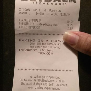 Outback Steakhouse - Steakhouses Near Me - Secaucus, New Jersey