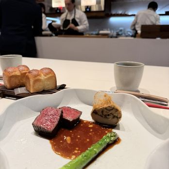 Omo by Jont - Wagyu (Hana donko, asparagus, shokupan) - Japanese Near Me - Winter Park, Florida Omo by Jont - Wagyu (Hana donko, asparagus, shokupan) - Japanese Near Me - Winter Park, Florida