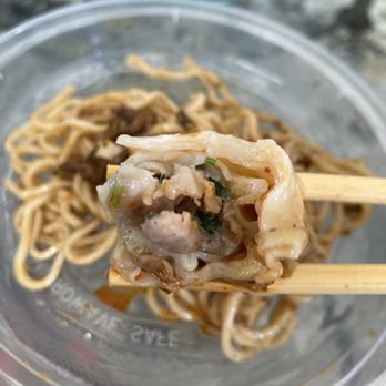 Julie’s Noodle - Inside Won ton with Chili Sauce - Noodles Near Me - Fremont, California Julie’s Noodle - Inside Won ton with Chili Sauce - Noodles Near Me - Fremont, California