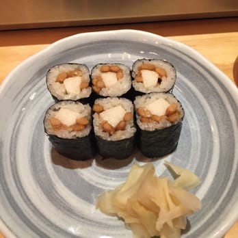 Sushi Yashin - Natto Roll - Japanese Near Me - Brooklyn, New York Sushi Yashin - Natto Roll - Japanese Near Me - Brooklyn, New York