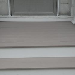 MKJC Carpentry - Picture framed decking at all decks and stairs.