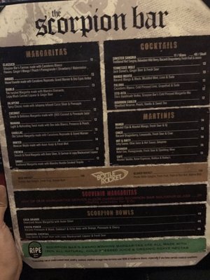 Menu photo 2 Scorpion Bar Boston, MA