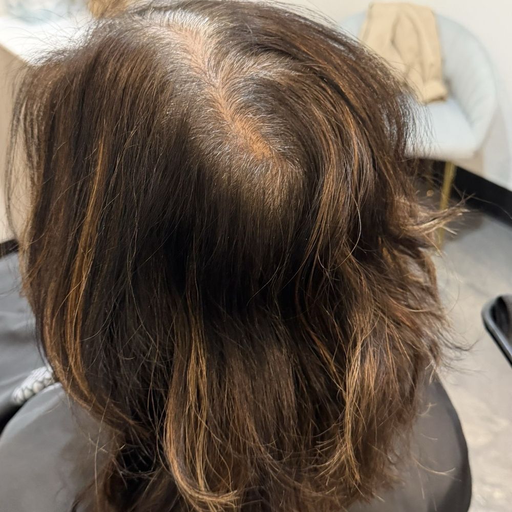 The Color Hustle - Before picture..gray hair and Brassy highlights - Hair Salons Near Me - San Ramon, California The Color Hustle - Before picture..gray hair and Brassy highlights - Hair Salons Near Me - San Ramon, California