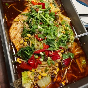 EMei - House Special Fish Fillet in Hot and Spicy Pot - Szechuan Near Me - Philadelphia, Pennsylvania EMei - House Special Fish Fillet in Hot and Spicy Pot - Szechuan Near Me - Philadelphia, Pennsylvania