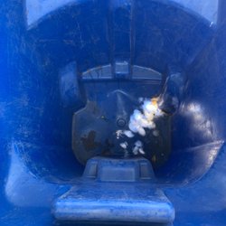 Imperial Valley Bin Cleaners - Blue before