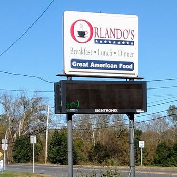 Orlando's Cafe - a sign for the restaurant - Diners Near Me - Hopewell, New Jersey Orlando's Cafe - a sign for the restaurant - Diners Near Me - Hopewell, New Jersey
