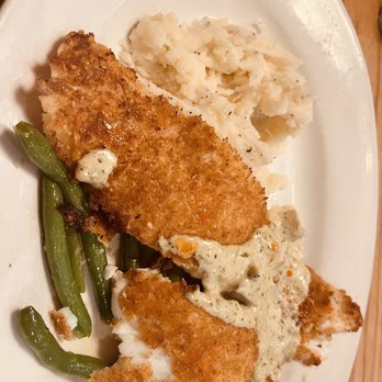 Fish City Grill - Flounder Special with fresh green beans and mash potato's . - Seafood Near Me - Dallas, Texas Fish City Grill - Flounder Special with fresh green beans and mash potato's . - Seafood Near Me - Dallas, Texas