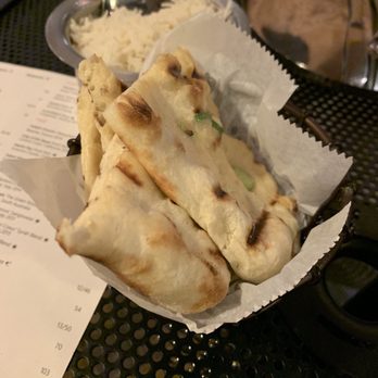 Ghee Indian Kitchen - Garlic Naan. Ghee, Downtown Dadeland, Miami, FL. - Indian Near Me - Miami, Florida