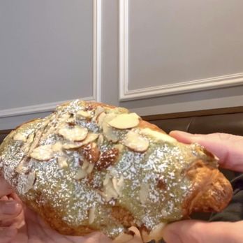 Cafe Trois - Green tea almond croissant - Breakfast & Brunch Near Me - Fort Lee, New Jersey Cafe Trois - Green tea almond croissant - Breakfast & Brunch Near Me - Fort Lee, New Jersey