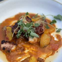 Myrtle & Rose Rooftop Bar - Spanish Octopus - delicious